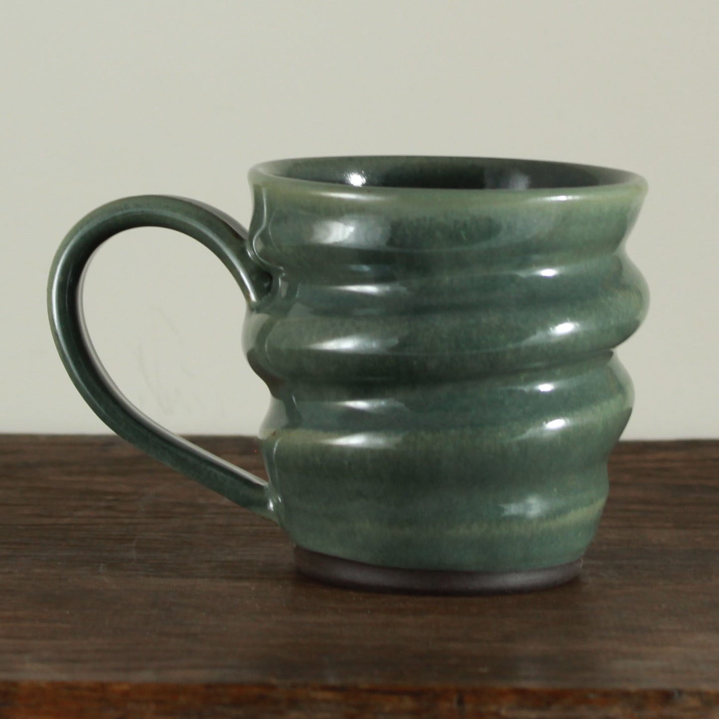 Handmade swirl mug