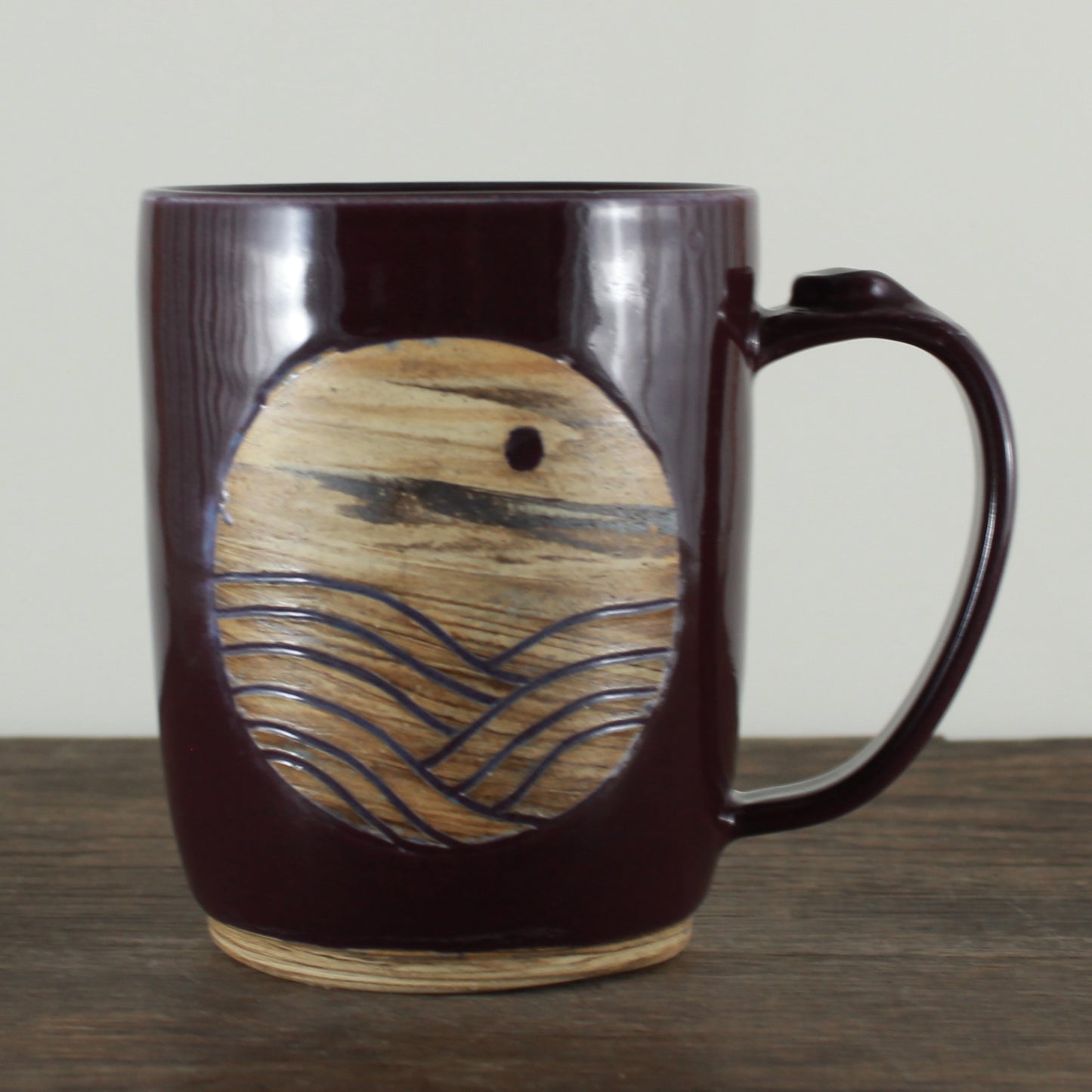 Handmade Nature Scene mug