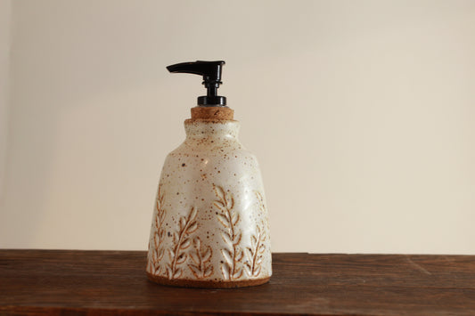 Handmade soap/lotion dispenser