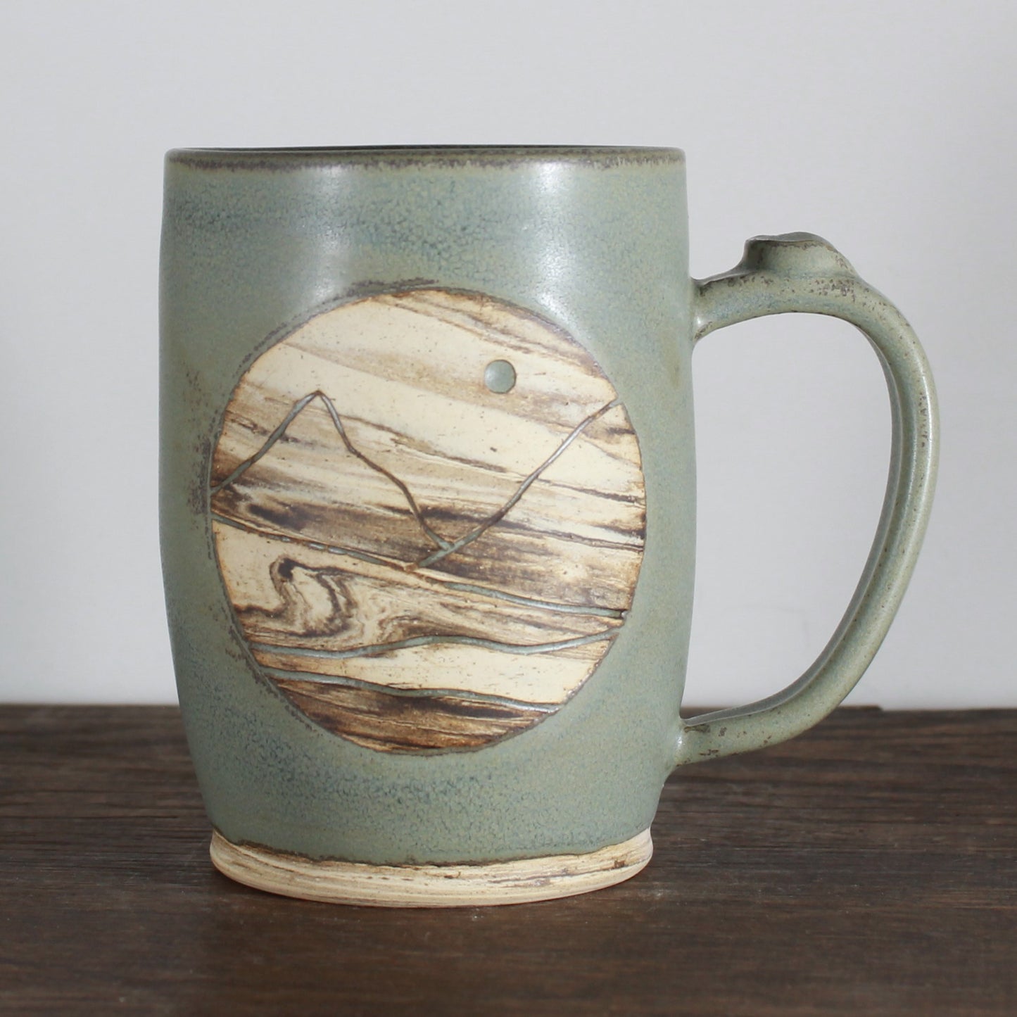 Handmade Nature Scene mug