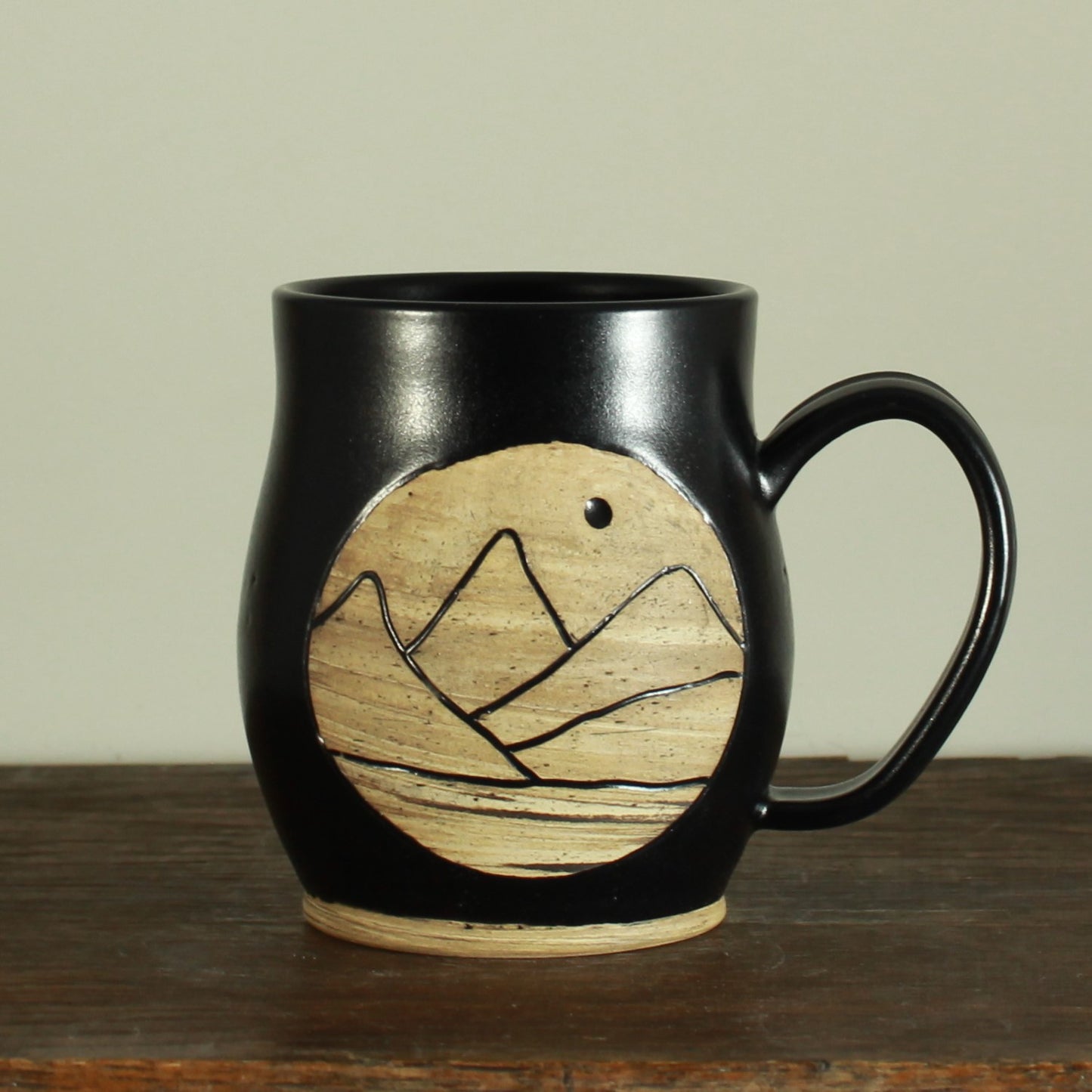 Handmade Nature Scene mug